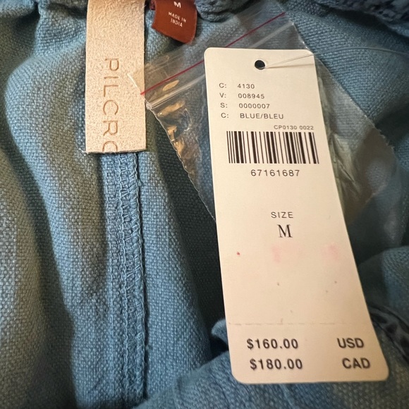 Anthropologie Pilcro Denim Flutter Sleeve Midi Dress - Picture 12 of 15